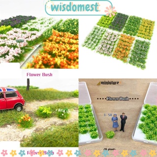 WISDOMEST คลัสเตอร์ดอกไม้ประดิษฐ์ ขนาดเล็ก สําหรับตกแต่งภูมิทัศน์ DIY 28 ชิ้น