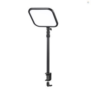 {Fsth} Godox ES30 แผงไฟ LED พร้อมแคลมป์ C ขาตั้งไฟ 35W 2800K-6500K สองสี หรี่แสงได้ ควบคุมผ่านแอพไร้สาย สําหรับเล่นเกม สตรีมมิ่ง ประชุมทางวิดีโอ