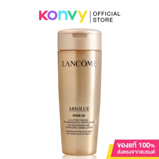 Lancome Absolue Rose 80 The Brightening And Revitalizing Toning Lotion 50ml ลังโคม โลชั่นเนื้อเจลบางเบา.