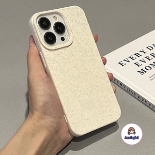 เคสไอโฟน ย่อยสลายได้ เป็นมิตรกับสิ่งแวดล้อม สําหรับ IPhone 11 14 Pro Max 12 12pro 13 13Promax XS XR 7 8 Plus 6 Plus SE แบบนิ่ม  ป้องกันสิ่งสกปรก