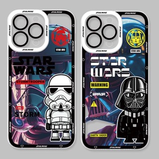 เคสโทรศัพท์มือถือ แบบนิ่ม ลายการ์ตูนอนิเมะ star wars สําหรับ Vivo