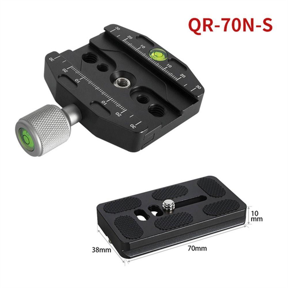 Culinaryhv กล้อง Clamp Quick Release, Ball Head Mount อลูมิเนียม Quick Release แผ่น, 50 มม./70 มม./90 มม./110 มม.อาชีพ 3/8 ถึง 1/4 สกรูขาตั้งกล้อง Monopods Clamp Arca Swiss แผ่น
