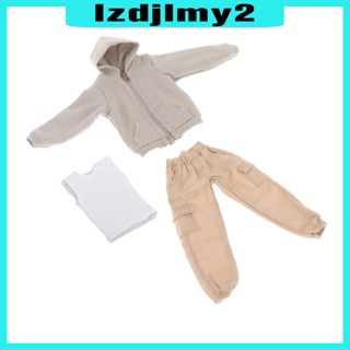 [Lzdjlmy2] ฟิกเกอร์เสื้อผ้า สเกล 1/12 6 นิ้ว สําหรับตุ๊กตา BJD