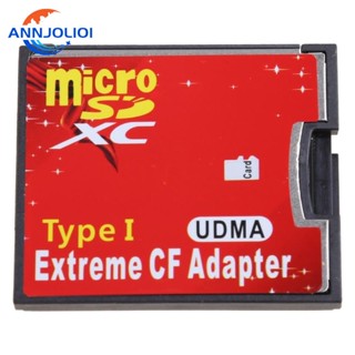 Ann อะแดปเตอร์การ์ดรีดเดอร์ TF เป็น CF SDHC SDXC เป็นแฟลช Type I คุณภาพสูง