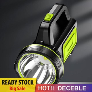 [Deceble.th] ไฟฉาย LED 800LM COB 1500mAh ชาร์จ USB กันน้ํา