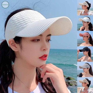 GORGEOUS~Women Hat Summer Sun Tennis Visor Women 1pc Fashion Hat Ladies Sports Stylish