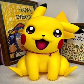 ฟิกเกอร์ รูปกบเต่า Jenny Fire Dragon Pikachu น่ารัก ขนาดใหญ่ สําหรับตกแต่งบ้าน