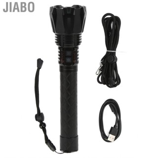 Jiabo Outdoor Flashlight Rechargeable Flashlight Telescopic Zoom for Camping Hiking