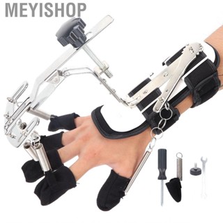 Meyishop Finger Rehabilitation Brace Wrist Exerciser Breathable Dynamic Orthotic