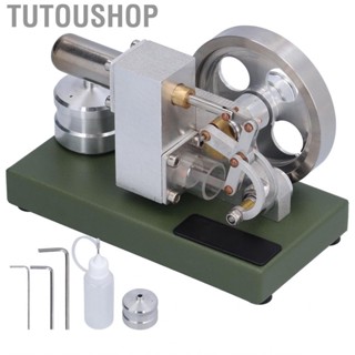 Tutoushop DIY Stirling Engine Model Aluminum Alloy External Combustion Physics AC