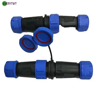 ⭐NEW ⭐Efficient SP21 4pin Waterproof Connector Plug Socket for Machinery and Lighting