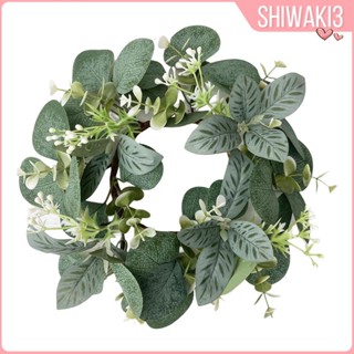 [Shiwaki3] พวงหรีดเทียน ขนาดเล็ก สําหรับตกแต่งโต๊ะ คาเฟ่