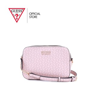 GUESS กระเป๋าสะพายผู้หญิง รุ่น SG886371 KOLT MINI DOUBLE CROSSBODY สีชมพู