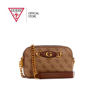 GUESS กระเป๋าถือ รุ่น SB865414 IZZY CAMERA BAG สีน้ำตาล