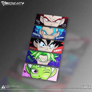 Eone สติกเกอร์สะท้อนแสง ลาย Dragon Ball Son Goku Vegeta Broly Etc สําหรับติดตกแต่งรถยนต์