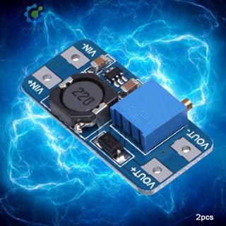 โมดูลพาวเวอร์ MT3608 2A DC-DC สําหรับ Arduino - [Hidduck.th] 2 ชิ้น