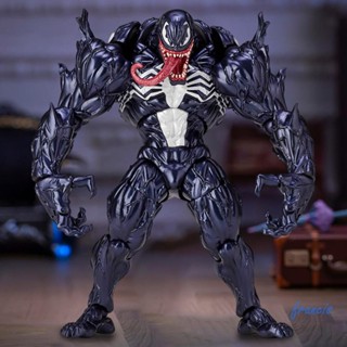 โมเดลฟิกเกอร์ Venom Spider Man Venom Titan Hero Venom PVC สีดํา ปลอดสารพิษ สําหรับเด็ก [Francis.th]