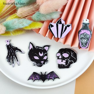 Huarickshine^^ แผ่นกรดอะคริลิก รูปผี ค้างคาว สําหรับทําเครื่องประดับ DIY