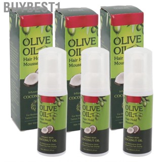 Buybest1 Hair Styling Foam Mousse Portable Nourishing Hold  Frizz Multifunctional Long Lasting for Travel Dating Stage