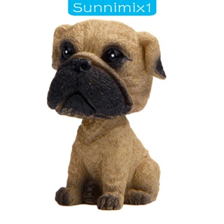 [Sunnimix1] เครื่องประดับเรซิ่น รูปสุนัขแกว่งไปมา สําหรับตกแต่งโต๊ะรถยนต์