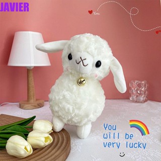 Javier หมอนตุ๊กตาแกะ สีขาว ของเล่นสําหรับเด็ก