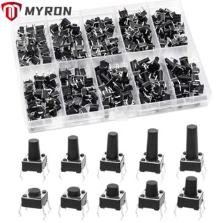 Myron สวิตช์ชั่วขณะ ขนาดเล็ก 6x6 มม. 4 pin 200 ชิ้น