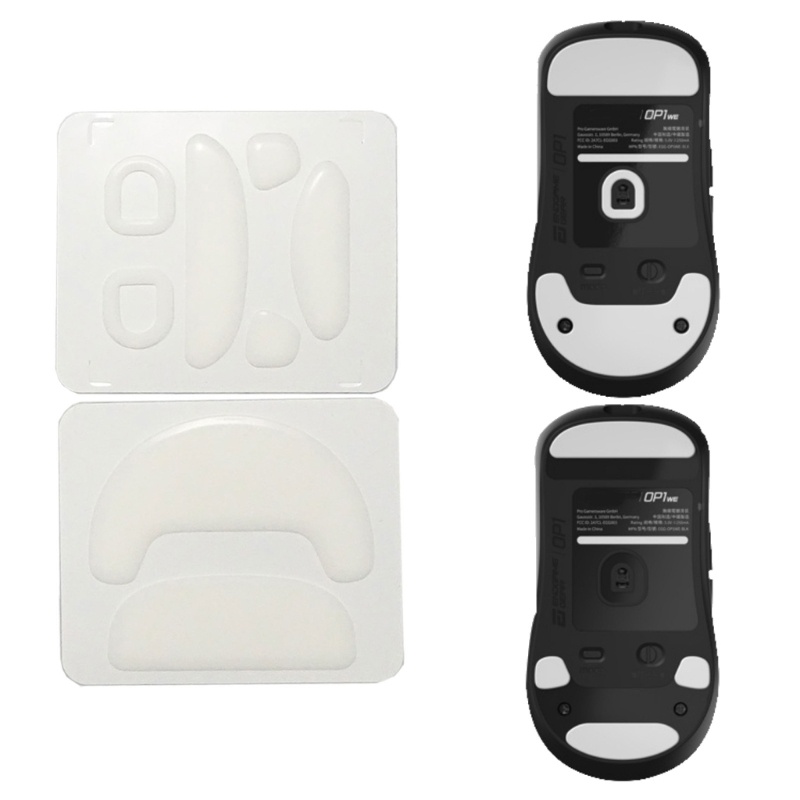 Amon 1Pack Esports Tiger Gaming ICE V2 รุ่นเมาส์สเก็ตเมาส์ฟุตสําหรับ ENDGAME GEAR OP1W เมาส์ White G