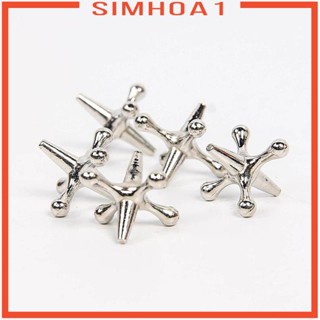 [Simhoa1] ชุดเกมฟิลเลอร์แจ็ค สีทอง สไตล์คลาสสิก ของเล่นสําหรับเด็ก 10 ชิ้น