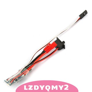 [Lzdyqmy2] ตัวควบคุมความเร็ว 30A ESC ในตัว 5.7V BEC สําหรับรถบังคับ เรือบังคับ 1/10