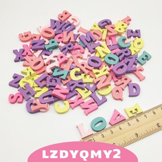 [Lzdyqmy2] ชุดตัวอักษรไม้ หลากสี สําหรับตกแต่งบ้าน