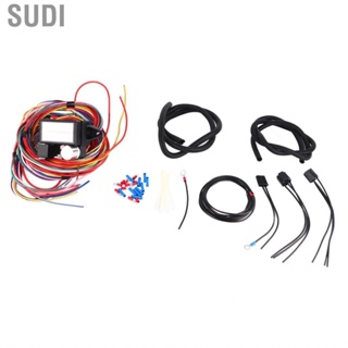 Sudi 12 Circuit Universal Wiring Harness Car Hot Rod Wires Vehile Accessory