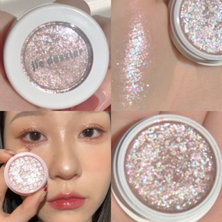 Jie dazzler อายแชโดว์ประกายมุก ไฮไลท์ ประกายมุก สีเอิร์ธโทน