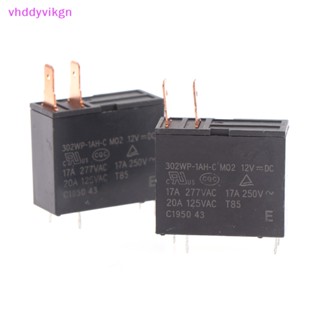 Vhdd รีเลย์ 12V 302WP-1AH-C M02 12VDC 4Pins สําหรับเตาอบไมโครเวฟ 2 ชิ้น