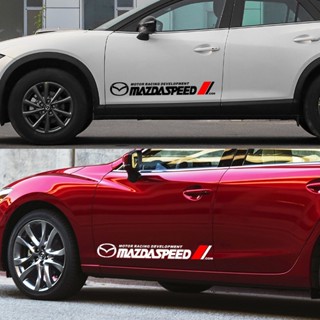 สติกเกอร์ ลายดอกไม้ ดัดแปลง สําหรับ Mazda 3 6 Angkesaila Door Atez CX5