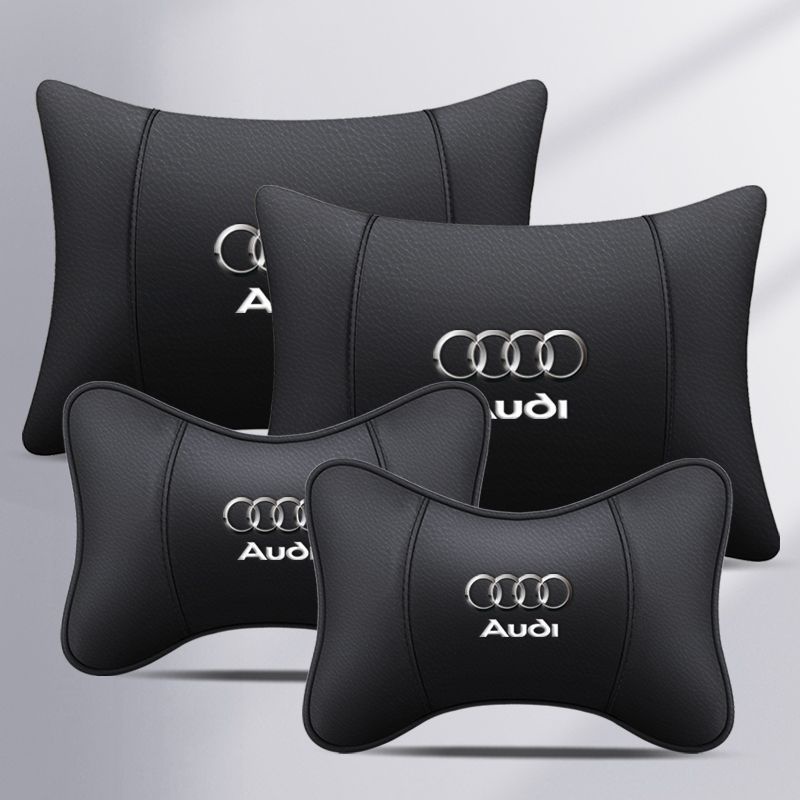 Audi A4L/A6L/A3/Q3/Q5L/Q2L/A1/Q7/Q8 รถ Headrest เบาะเอวหมอนคอผ้านวม