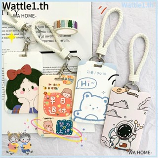 Wttle ที่ใส่นามบัตร ลายการ์ตูน สําหรับนักเรียน