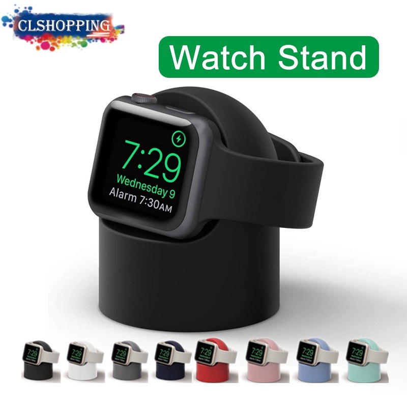 แท่นชาร์จซิลิโคน สําหรับ Apple Watch Series Ultra 8 7 6 5 4 3 2 1 Series 49 มม. 45 มม. 44 มม. 42 มม. 41 มม. 40 มม. 38 มม.