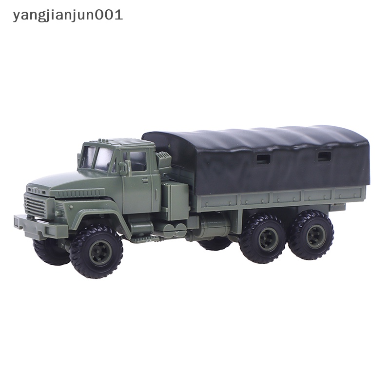Yangjianjun001> ใหม่ โมเดลรถบรรทุก รถแทรกเตอร์ สเกล 1:72 KrAZ-260 1 ชิ้น