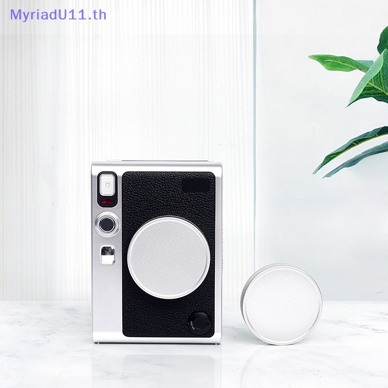 Myriadu ฝาครอบเลนส์กล้อง อะลูมิเนียมอัลลอย กันฝุ่น สําหรับ Instax Mini EVO 1 ชิ้น