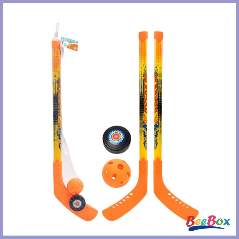 [Szgqmyyx2] Flameer Hockey Stick และชุด Mini Hockey Sticks เกมสําหรับกีฬาในร่ม Backyard