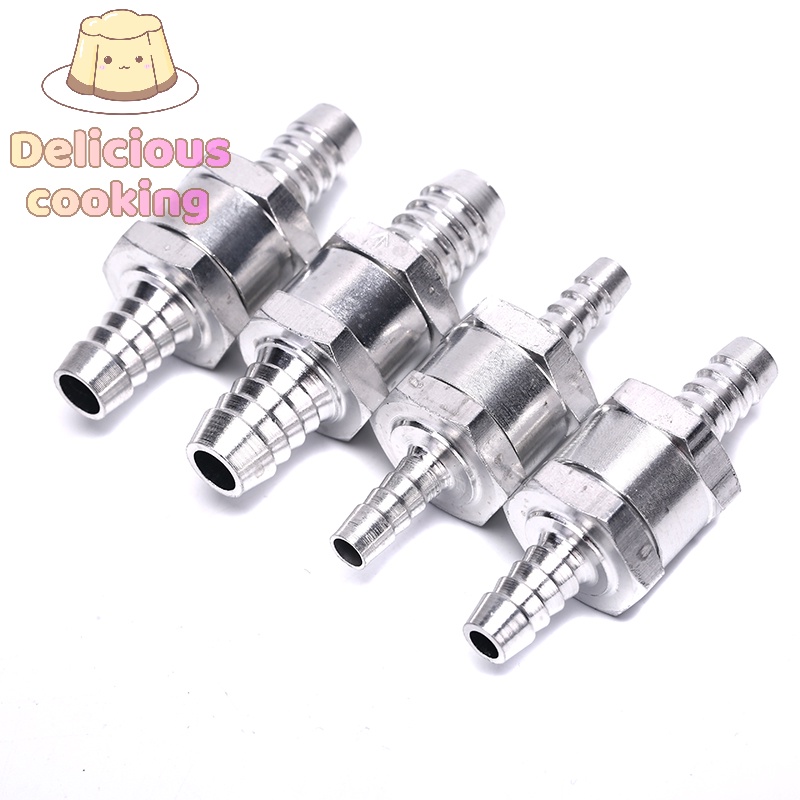 [Delicious Cooking] วาล์วตรวจสอบน้ํามันเชื้อเพลิงทางเดียว อะลูมิเนียมอัลลอย ไม่ย้อนกลับ 4 ขนาด 6 8 10 12 มม.
 [ใหม่] - รูปที่ 6