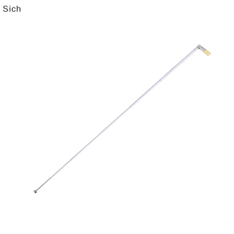 [Sich] ใหม่ เสาอากาศวิทยุ AM FM สเตนเลส ยืดหดได้ 5 ส่วน 37 ซม. 1 ชิ้น