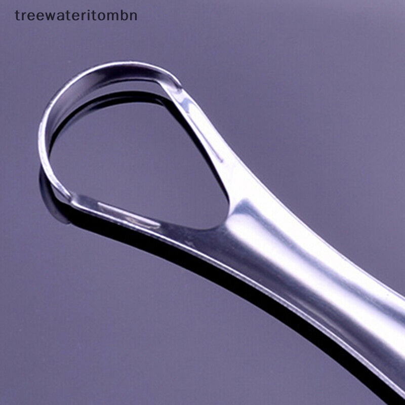 Tt ที่ขูดลิ้น ลิ้น สเตนเลส ทําความสะอาดลิ้น ดูแลช่องปาก 2 ชิ้น mbn - รูปที่ 4