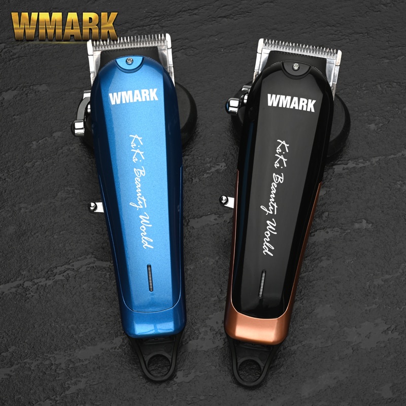 Wmark NG-103PLUS ปัตตาเลี่ยนตัดผมไฟฟ้า แบบไร้สาย ชาร์จแบตเตอรี่ สําหรับผู้ชาย