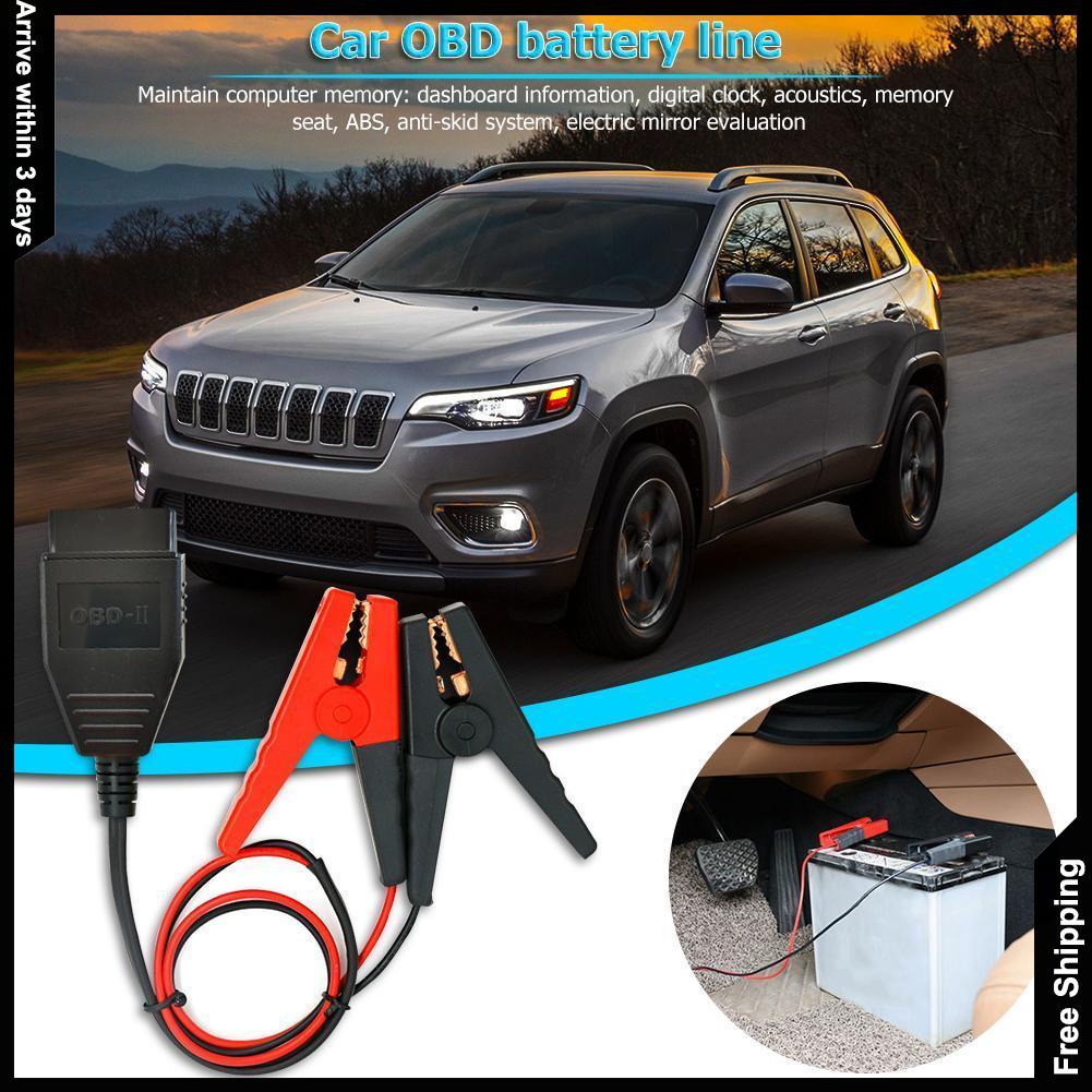 [มาถึงภายใน 3 วัน] Autool BT-30 สายเคเบิลพาวเวอร์ซัพพลายฉุกเฉิน OBD2 แบบเปลี่ยน สําหรับรถยนต์