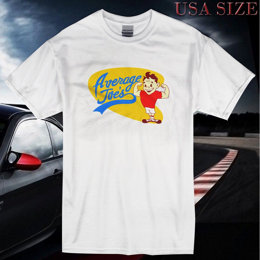 เสื้อยืดผู้ชายโลโก้ยิมของ Average JoeS