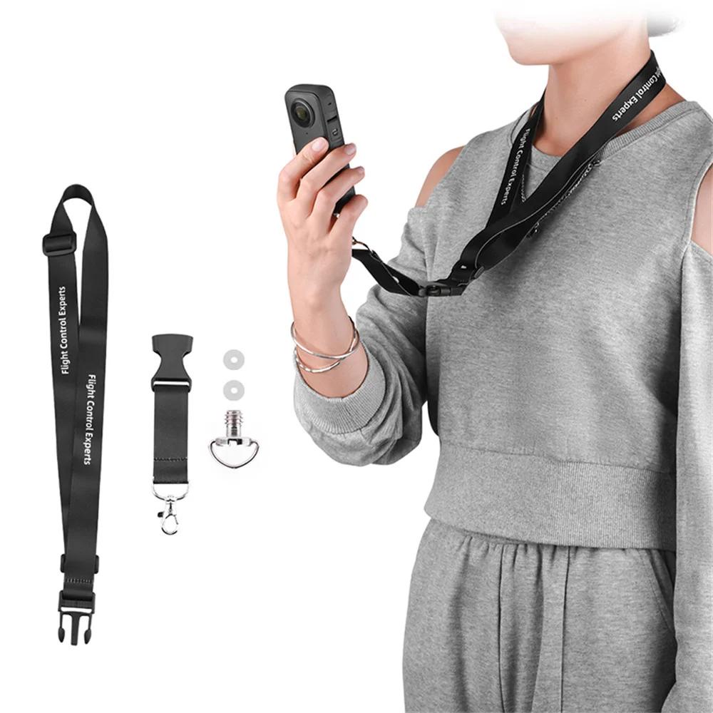 สายเชือกคล้องคอ ป้องกันการสูญหาย สําหรับ DJI Osmo Pocket 3 Insta360 One X2 X3