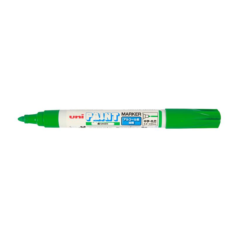 Uni ปากกาเพ้นท์ 2.2-2.8 มม. เขียว   PXA-200
