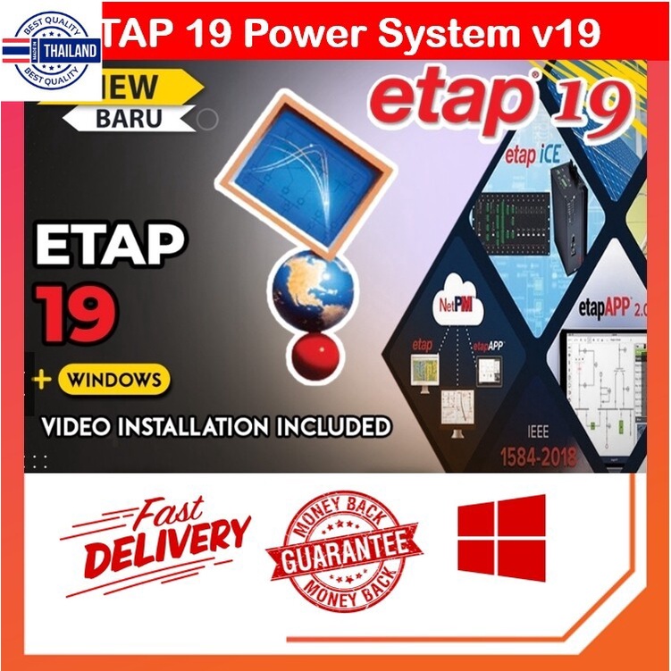 ETAP 19 Power System v19.0.1 | Lifetime For Windows | Full Version