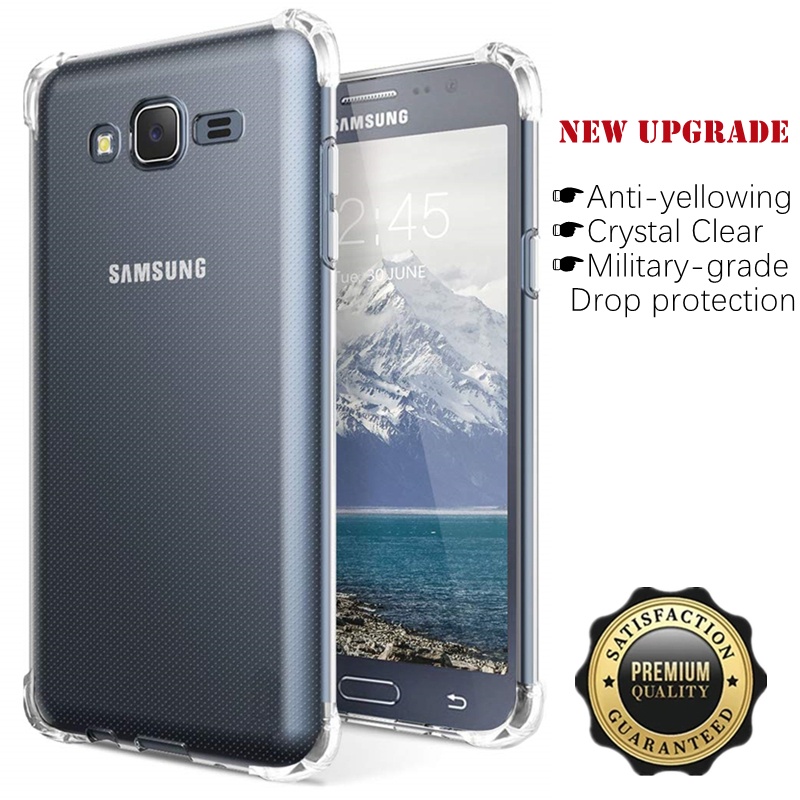 สําหรับ Samsung Galaxy J5 2015 5.0 นิ้ว SM-J500F J500G J500H J500 Series Slim Crystal Clear Soft Sil